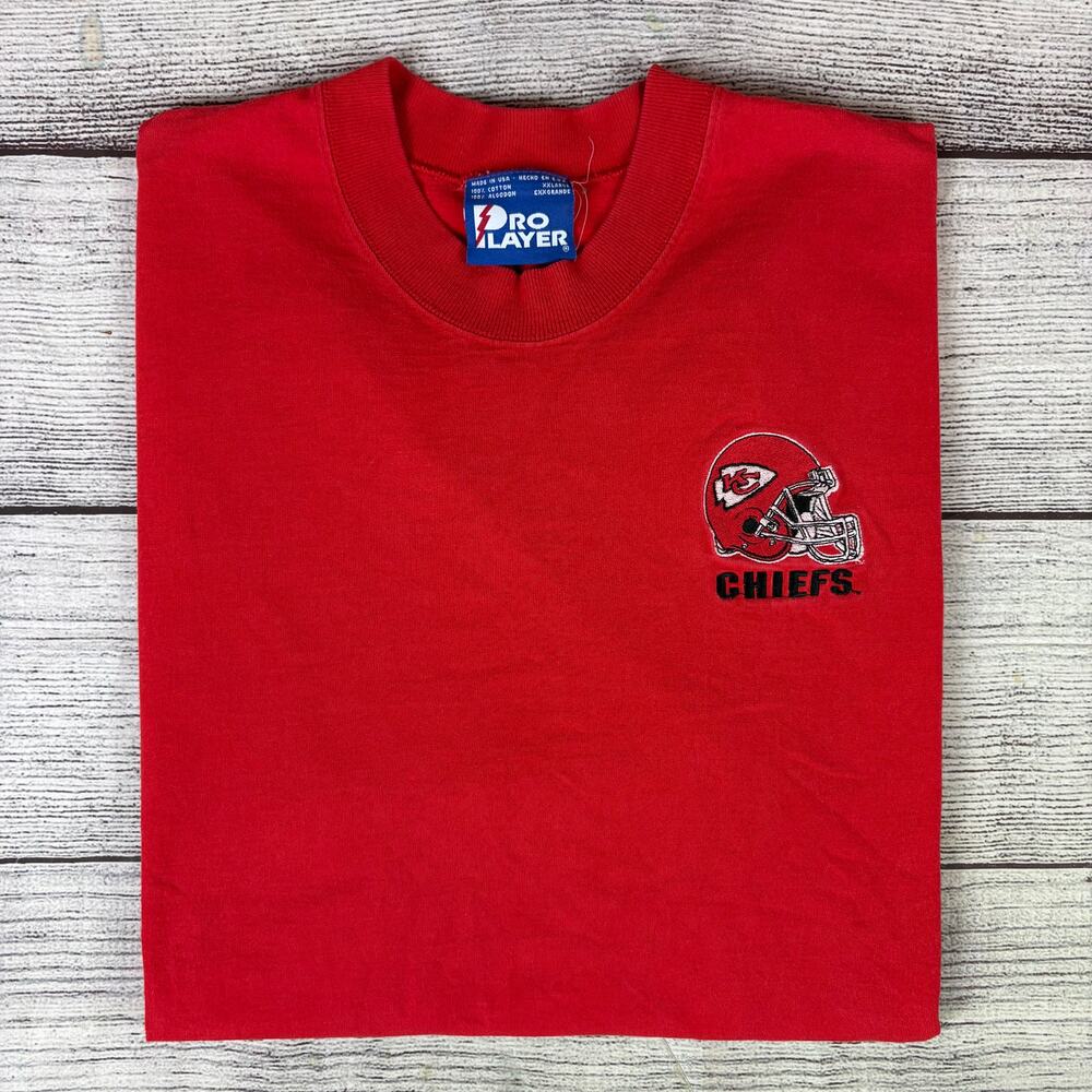 Vintage 1990s Kansas City Chiefs Pro Player NFL Football T-shirt